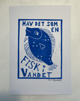 Hav det som en fisk i vandet? Blå