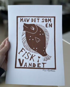 Hav det som en fisk i vandet - brun