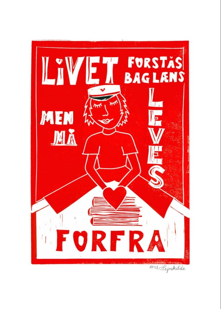 Kønsneutral student A3 - rød